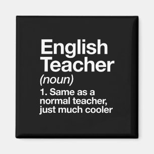 Imã Definição de Professor de Inglês Engraçado Byck Pa