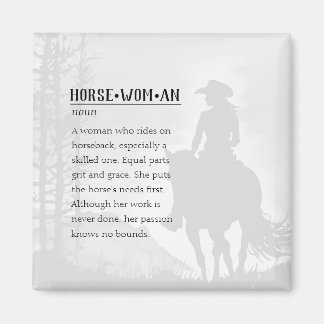 Imã Definição de um ímã para mulheres cavaleiras