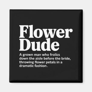 Imã Definição do Cara da Flor da Noiva