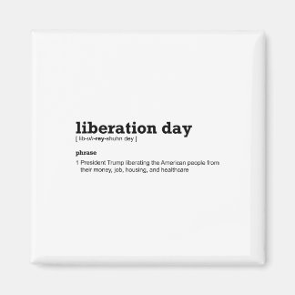 Imã Definição do Dicionário do Dia da Libertação Anti