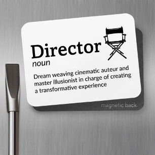Ímã Definição do Diretor - Criador de Arquivos Engraça