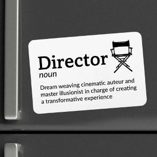 Ímã Definição do Diretor - Set Life 4" x 6" Flex