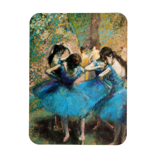 Ímã Degas Blue Dancers Magnet (Vertical)