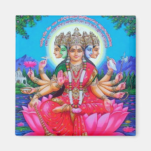 Imã Deidade de Gayatri Devi da deusa