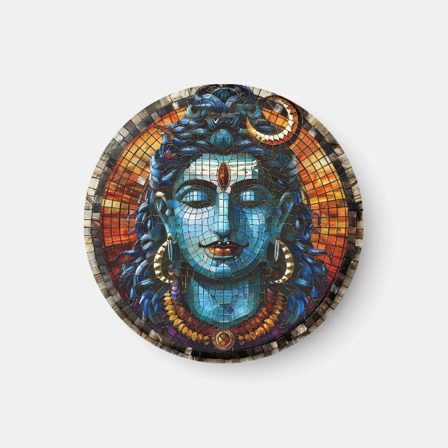 Imã Deidade Hindu Espiritual, Deus Xiva Religioso (Frente)