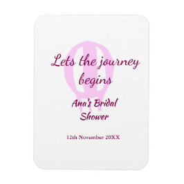 Ímã deixa a jornada começar chá de panela adicione o n