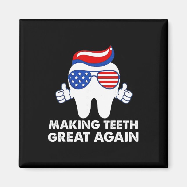 Imã Deixando os Dentes Ótimos Novamente Dentes Diverti (Frente)