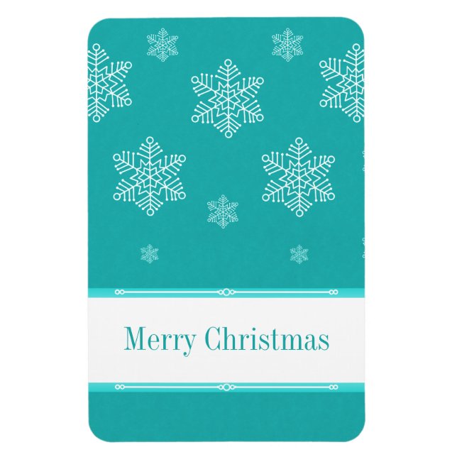 Ímã Deixe-A Neve Flexi Magnet, Aqua (Vertical)