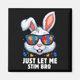 Imã Deixe-Me Estimular Bro Autismo Sensibilização Mês