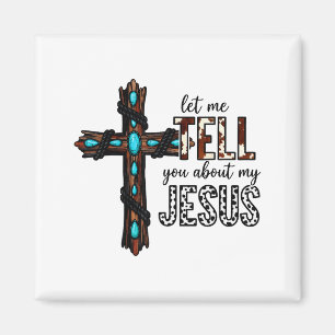 Imã Deixe-me Falar Sobre o Meu Jesus Religioso Cristão