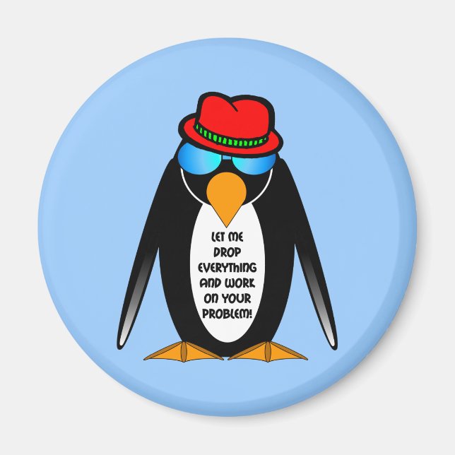 Imã deixe-me largar tudo e trabalhar no seu problema (Frente)