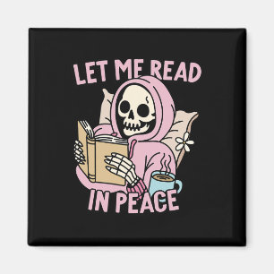 Imã Deixe-Me Ler Em Paz Engraçado Ghost Lendo O Salão