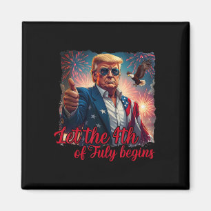 Imã Deixe o 4 de Julho Começar Piada Trump Fogos de Ar
