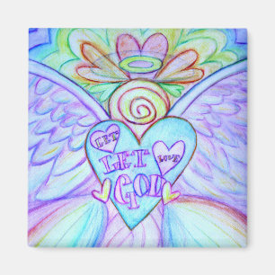 Imã Deixe o amor deixar Deus guardião o anjo magnéti