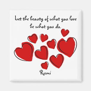 Imã Deixe o ímã de Rumi da beleza