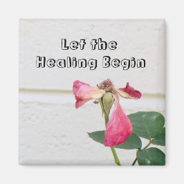 Imã Deixe que a cura comece o ímã