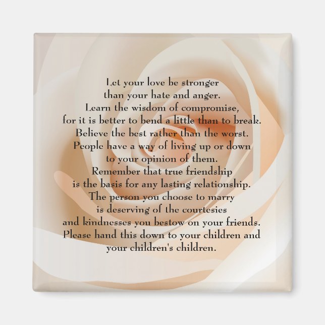 Imã Deixe seu amor ser mais forte (Frente)