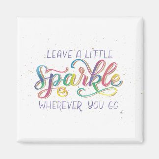 Imã Deixe um pouco de brilho onde você for