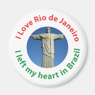 Imã Deixei meu coração no Brasil - Amo o Rio de Janeir