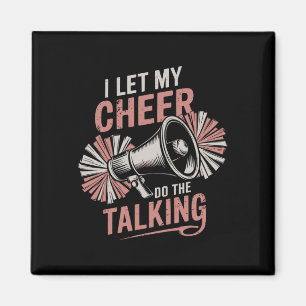 Imã Deixo Minha Animação Falar Por Si Só Cheerleader D