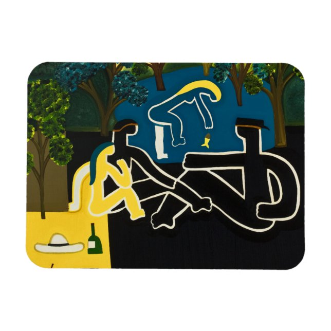 Ímã Dejeuner sur l'herbe (Horizontal)