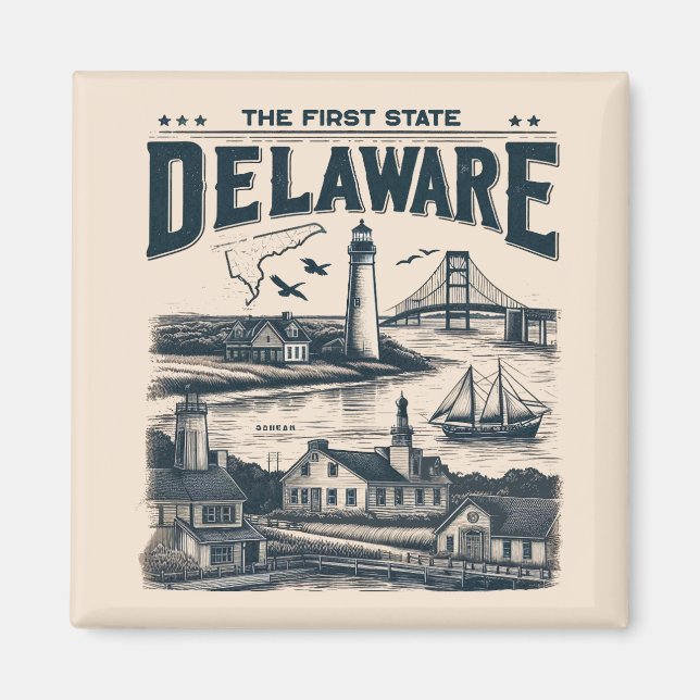 Imã Delaware (Frente)
