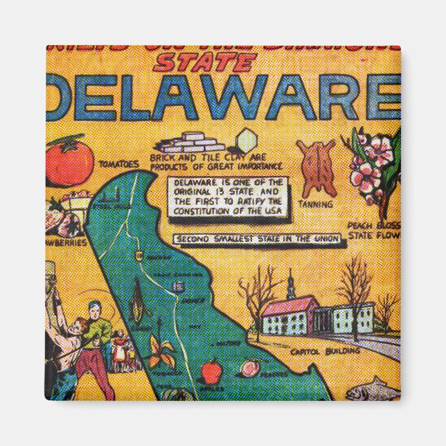 Imã Delaware, Estado Diamond (Frente)