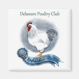 Imã Delaware Poultry Club Magnet