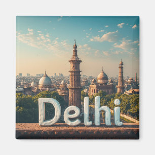 Imã Delhi Índia Desenho de Viagem 🗺️