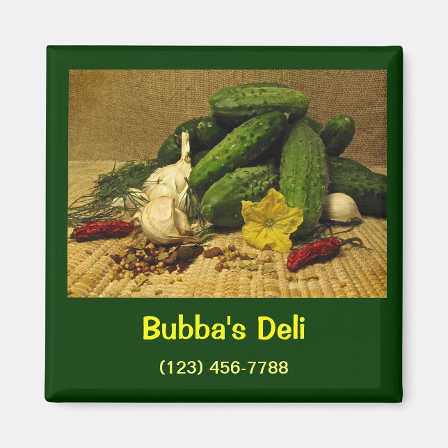 Imã Deli Pickles (Frente)