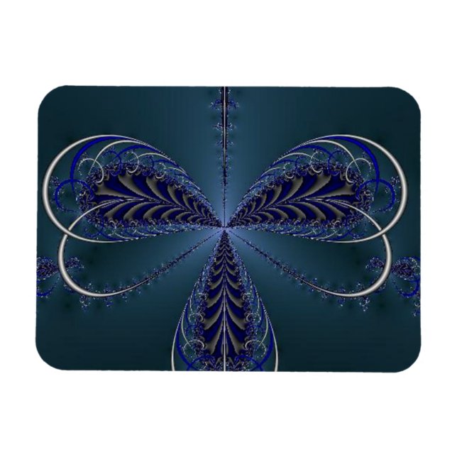 Ímã Delicar Asas Insetas À Meia-Noite (Horizontal)