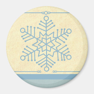 Imã Delicar Floco de Neve Magnet de Natal