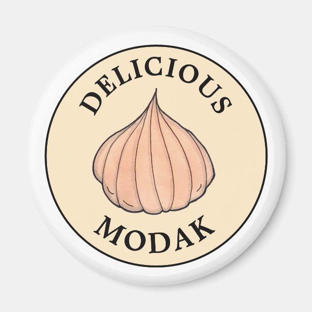 Imã Delicioso Modak Coconut Mithai Indian Sweet (Frente)
