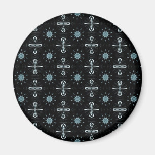 Imã Delírio preto e azul