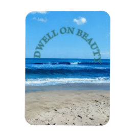 Ímã Deme-se na cena da praia da beleza