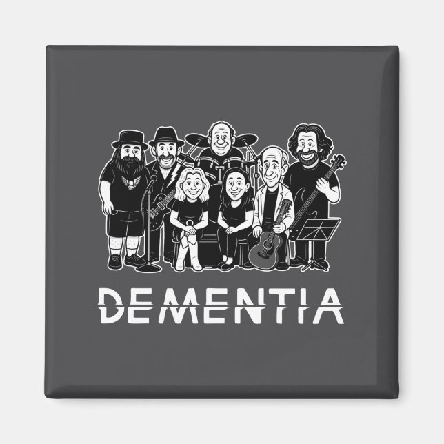 Imã Dementia New Black  (Frente)