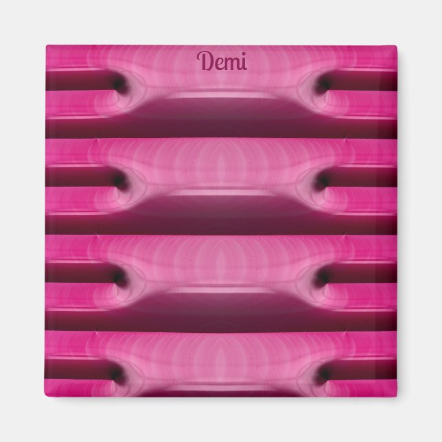 IMÃ DEMI ~ BON BONS ~ PINK ~ PINK (Frente)