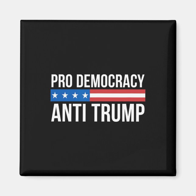 Imã Democracia - Anti Trump - (Frente)