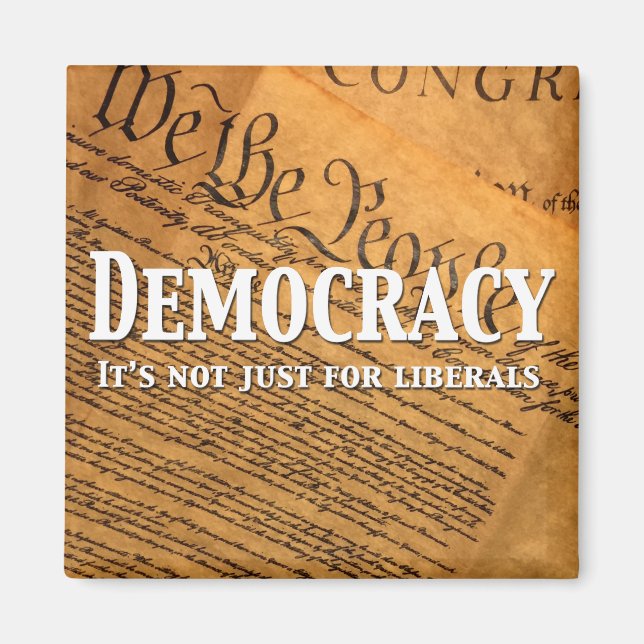 Imã Democracia Não É Apenas Para Liberais (Frente)