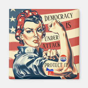 Imã Democracia/ Proteja o Magnet de Ti