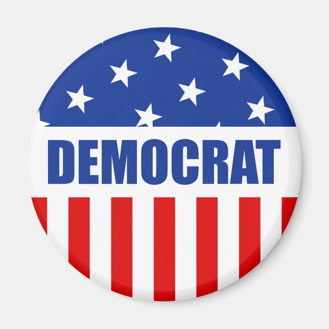 Imã Democrat Magnet (Frente)