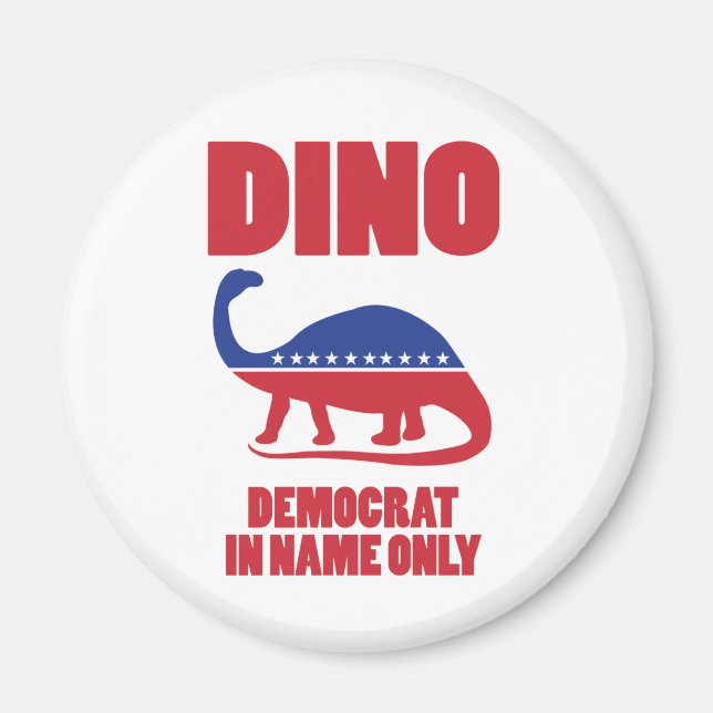 Imã Democrata Apenas no Nome Ímã (DINO) (Frente)