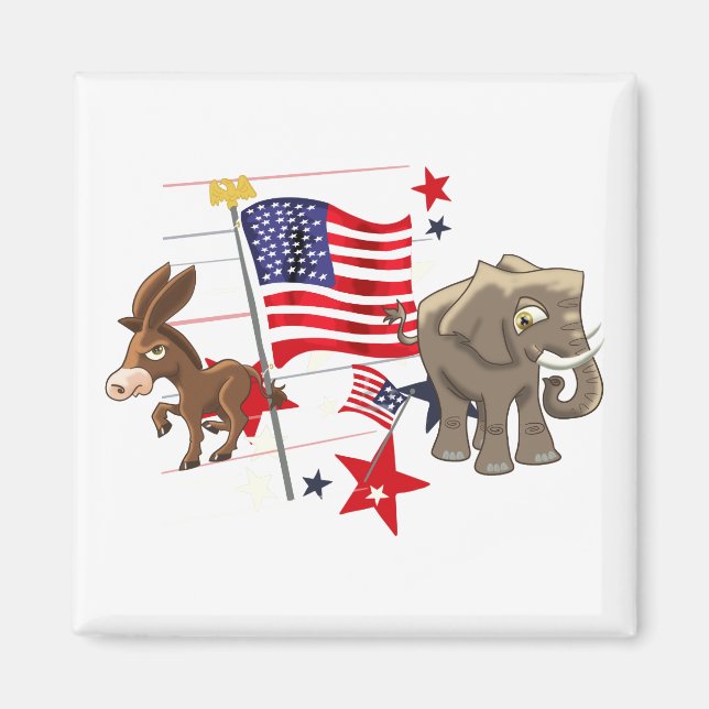 Imã Democratas e Republicanos (Frente)