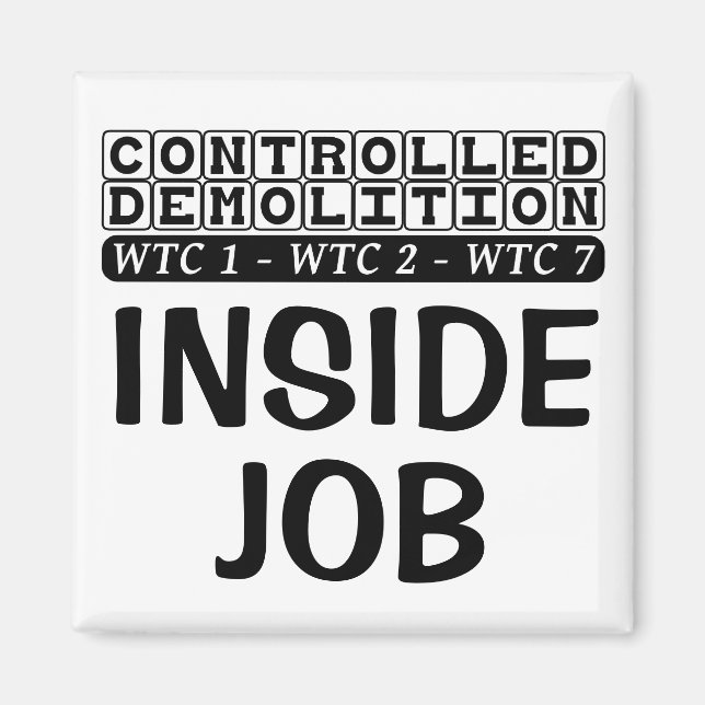 Imã Demolição Controlada WTC Edifício 7 Trabalho Inter (Frente)