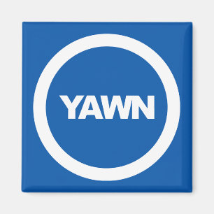 Imã Den Yawn Marca Dorm Fridge