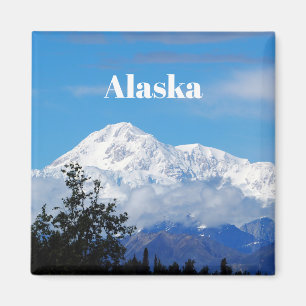 Imã Denali Alaska Mountain Snow Photo