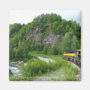 Imã Denali Express Trem de Férias Fotografia no Alasca