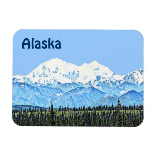Ímã Denali (o Monte McKinley)