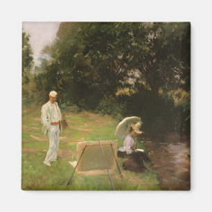Imã Dennis Miller Bunker Pintura em Calcot por Sargent