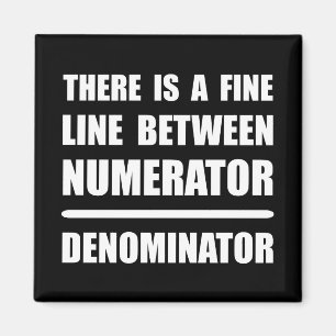 Imã Denominador do numerador